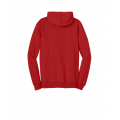 Red Cotton/Poly Fleece Hoody