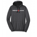 Charcoal Cotton/Poly Fleece Hoody