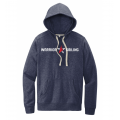 Navy Cotton/Poly Fleece Hoody