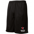 Sport-Tek Mesh Pocket Short - Black