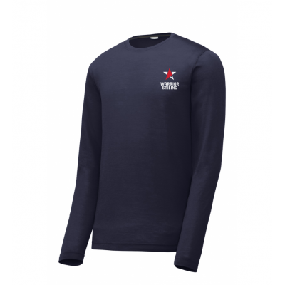 Navy LS Performance Tee