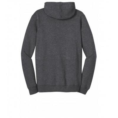 Charcoal Cotton/Poly Fleece Hoody