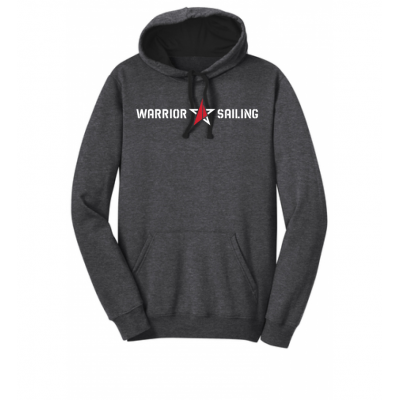 Charcoal Cotton/Poly Fleece Hoody