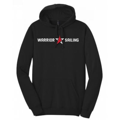 Black Cotton/Poly Fleece Hoody