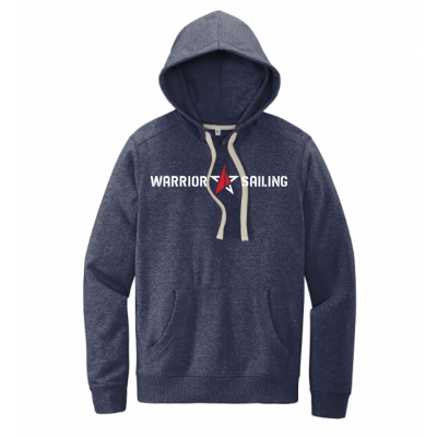 Navy Cotton/Poly Fleece Hoody