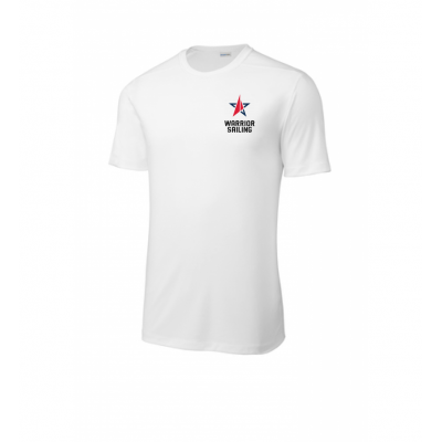 White SS Performance Tee