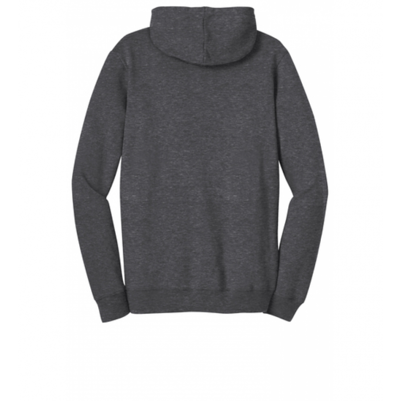 Charcoal Cotton/Poly Fleece Hoody
