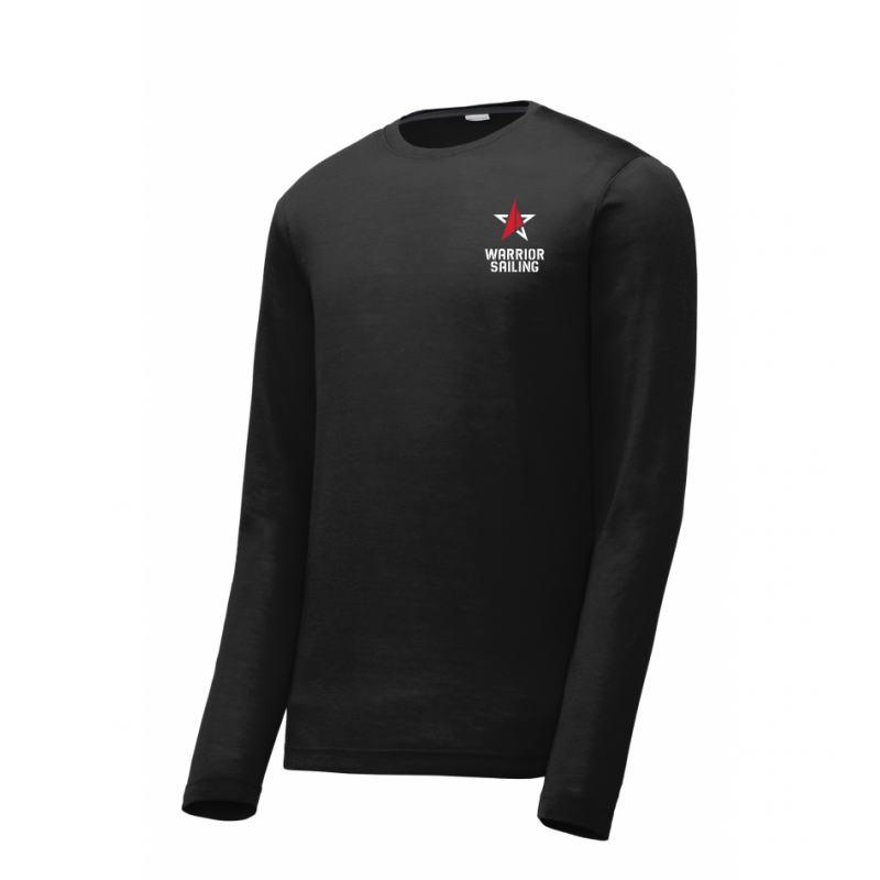 Black LS Performance Tee