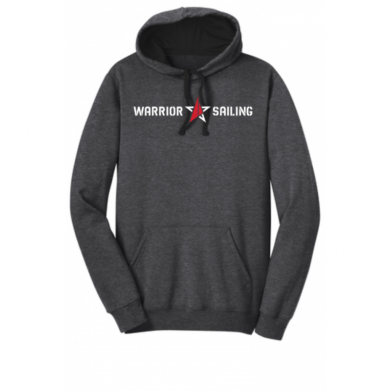 Charcoal Cotton/Poly Fleece Hoody
