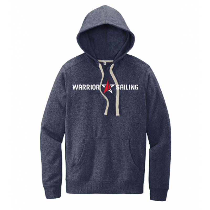 Navy Cotton/Poly Fleece Hoody