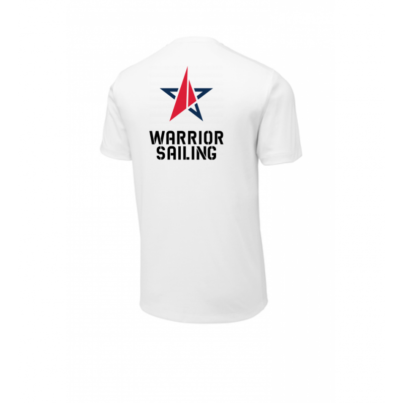 White SS Performance Tee