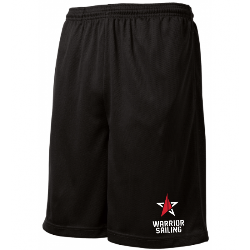 Sport-Tek Mesh Pocket Short - Black