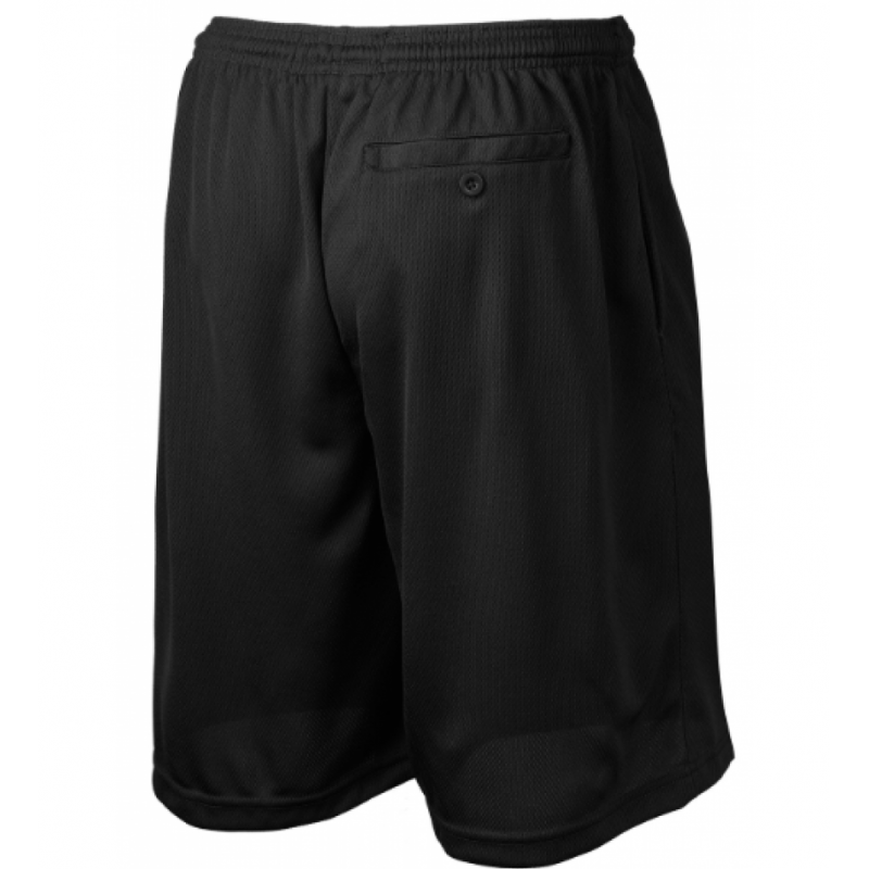 Sport-Tek Mesh Pocket Short - Black